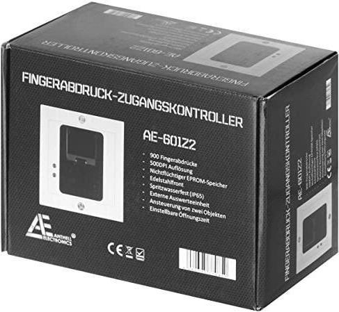 Produktbild Anthell Electronics 601Z2 Unterputz-Fingerprint-Zutrittskontroller