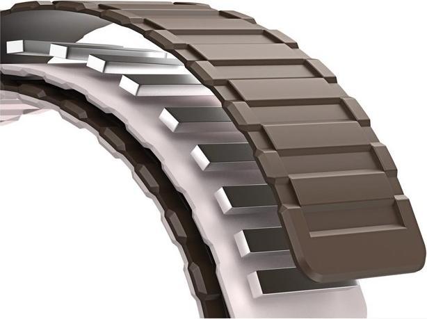 Actual product image Dux Ducis KJ bracelet (45 mm, 44 mm, 42 mm, 49 mm, Silicone (liquid))