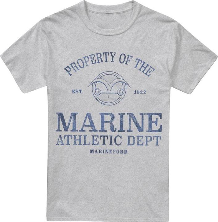 Immagine prodotto One Piece Marine Dept Maglietta Atletico Uomo (L)
