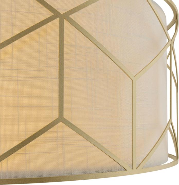 Immagine prodotto Maytoni Lampada a sospensione Messina, lampada a sospensione 4x E27 Oro Bianco Tessuto (E27)