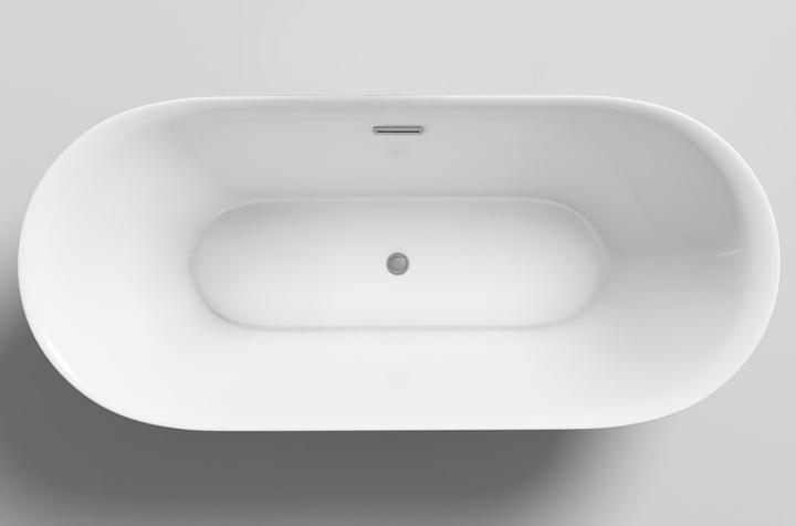 Actual product image Jet-Line Bathtub LAUSANNE white 170x80 cm (170 cm, 80 cm)