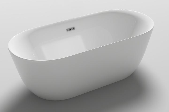 Actual product image Jet-Line Bathtub LAUSANNE white 170x80 cm (170 cm, 80 cm)