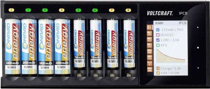 Actual product image Voltcraft IPC-8 (10440, 14500, AA, AAA, Chargers without battery)