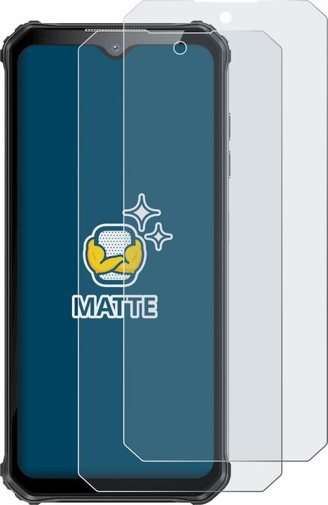 Actual product image BROTECT Anti-glare screen protector matt (2 Piece, Oukitel WP22)