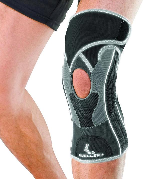 Produktbild Mueller Kniebandage Hg80 mit Zügeln und Kevlar (L)