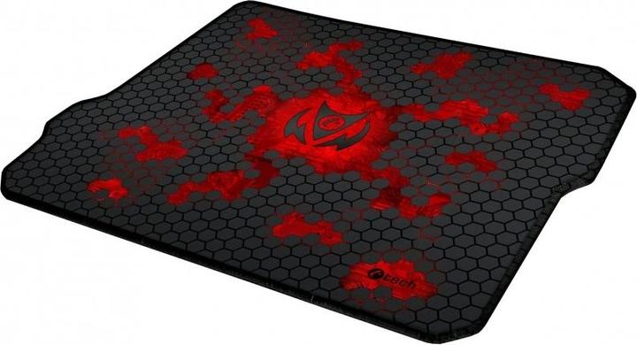 Immagine prodotto C-Tech Tappetino per mouse Anthea Cyber Gaming Nero, Rosso (M)