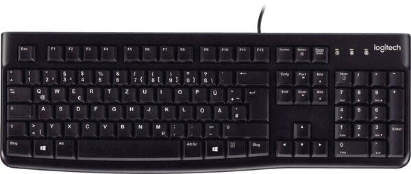 Logitech K120 (DE, Kabelgebunden)