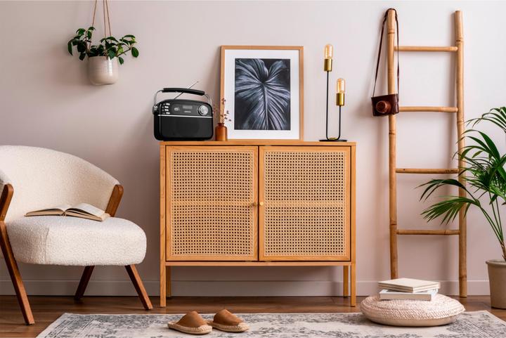 Image du produit Medion DAB+ Radio LIFE E66809 Noir (DAB+ DAB, FM, VHF, PLL, Bluetooth)