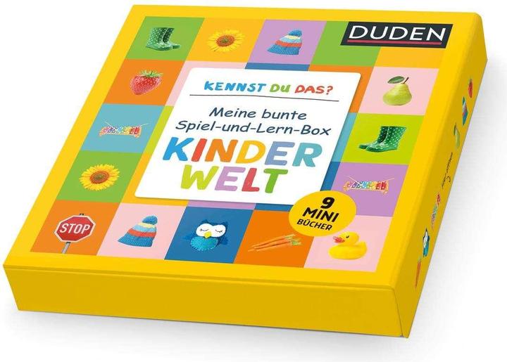 Energie-Label Duden 12+ Kennst du das? Meine bunte Spiel-und-Lernbox: Kinderwelt (Deutsch)