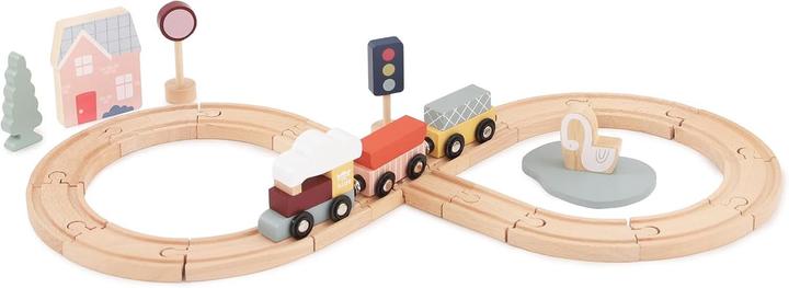Actual product image Just Bee Kids Wooden Kids Train Set (FSC)