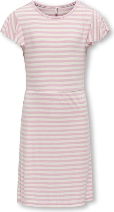 Produktbild Only Normal geschnitten V-Ausschnitt Junior Fledermaus-Ärmel Kurzes Kleid Kleid (146)
