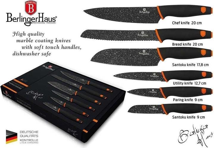 BerlingerHaus 6 KNIFE SET BH-2111