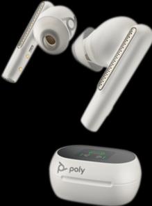 Produktbild Poly Voyager Free 60+ UC M White Sand Earbuds (ANC, 8 h, Kabellos)