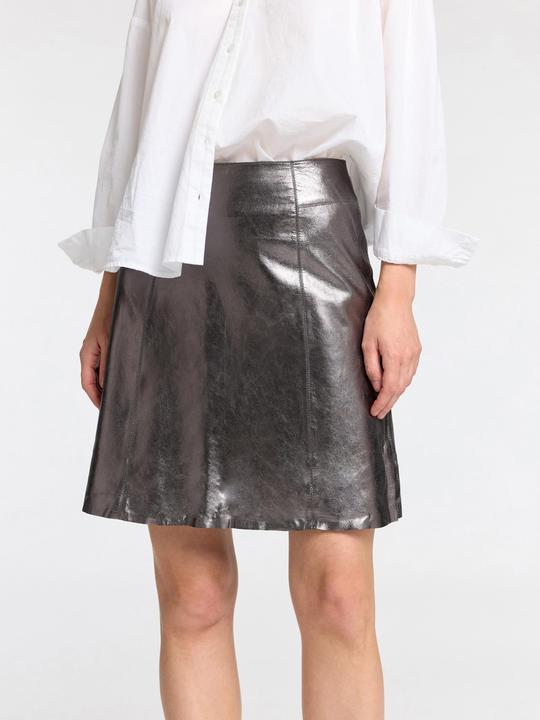 Immagine prodotto Selected Femme Metallic Lederminirock (36)