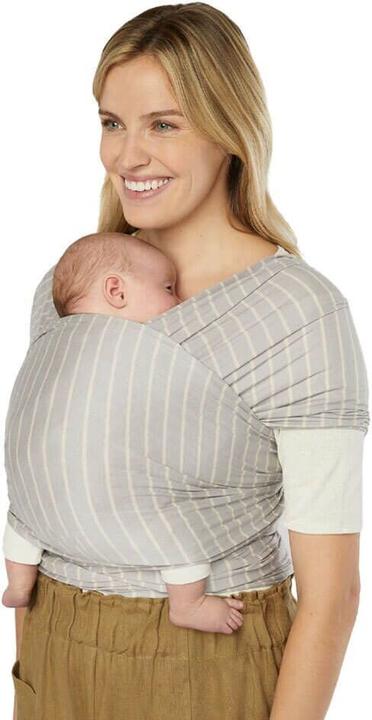 Productafbeelding Ergobaby Aura Knit Baby Carrier, grey stripes