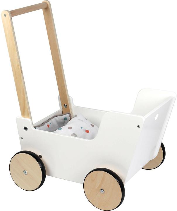small foot Schiebepuppenwagen aus Holz, kleiner Knopf