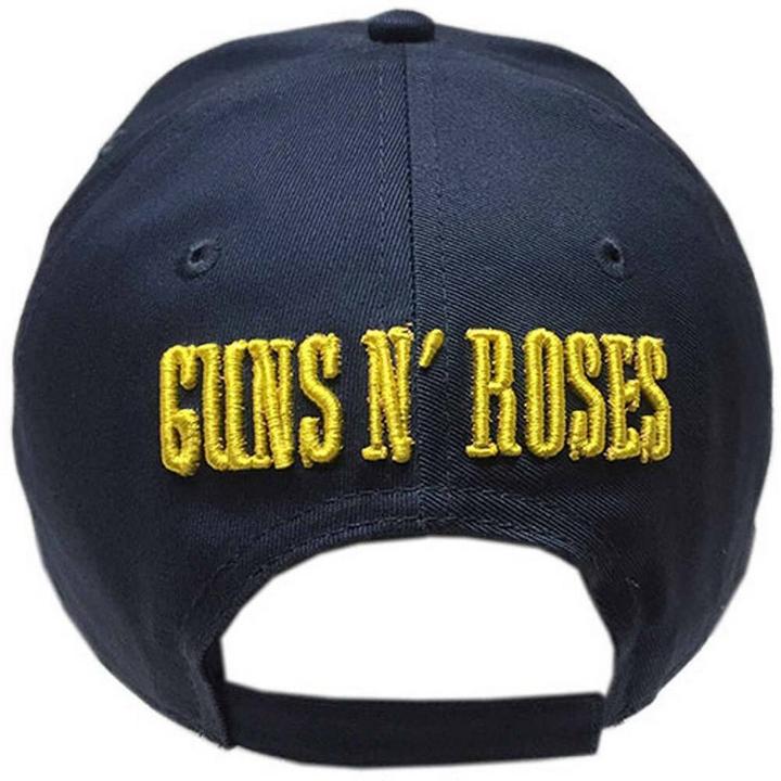 Image du produit Guns N Roses Casquette de baseball unisexe adulte avec logo en cercle (Taille unique)