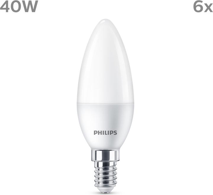 Actual product image Philips Led lamp (E14, 4.90 W, 470 lm, 3 x, F)