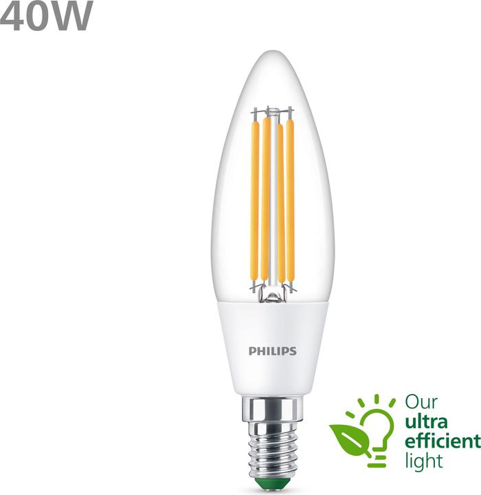 Actual product image Philips Led Cla (E14, 2.30 W, 485 lm, 1 x, A)