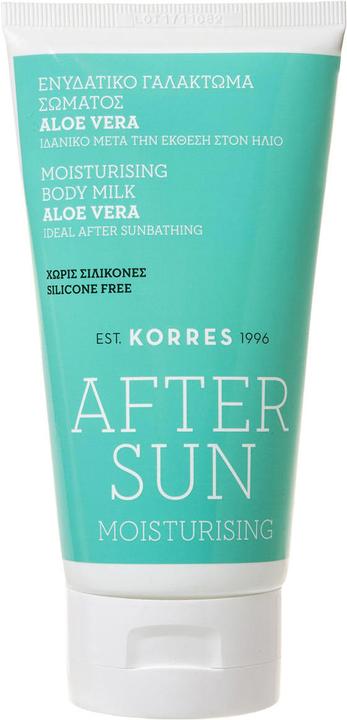 Actual product image Korres Aloe Vera After Sun Moisturising Body Milk (Crème, 150 ml)