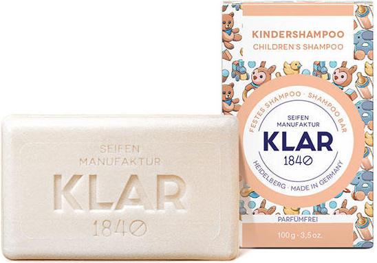 Klar festes Kindershampoo (Festes Shampoo)