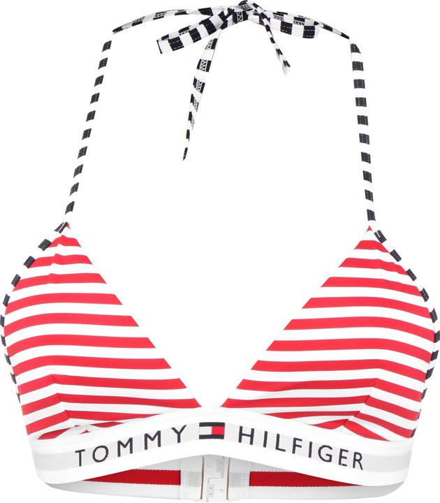 Tommy Hilfiger Triangle Fixed Foam Print Bikini Oberteil - 83321 (XS)
