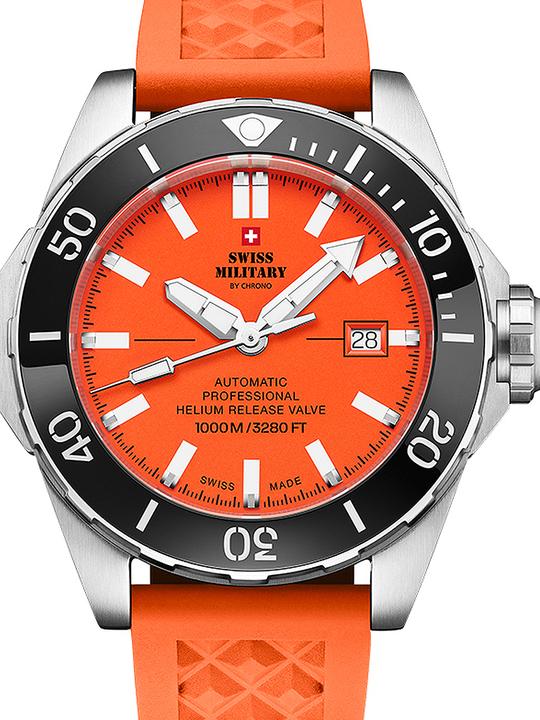 Immagine prodotto Swiss Military SMA34092.07 Automatico Diver 45mm 100ATM (45 mm)