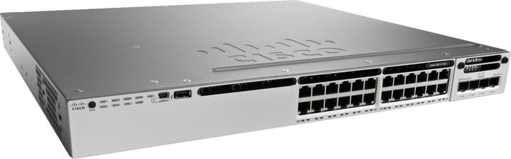 Actual product image Cisco 3850-24T-L: 24 Port Lan Base Switch (24 Ports)