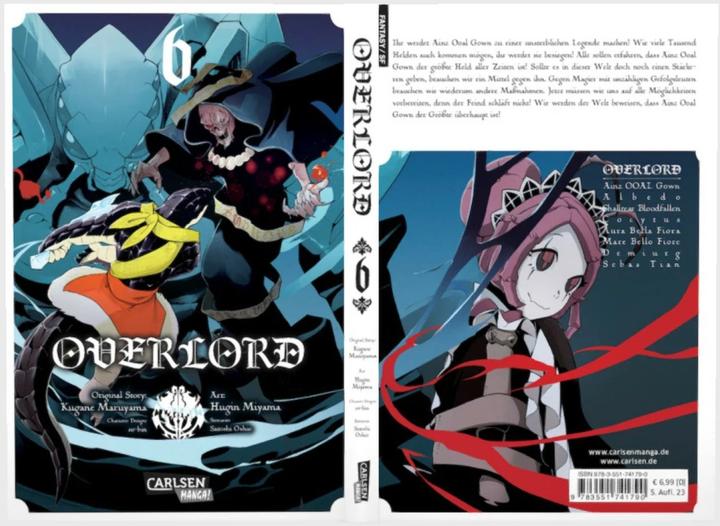 Immagine prodotto Overlord 6 (Tedesco, Kugane Maruyama, 2018)