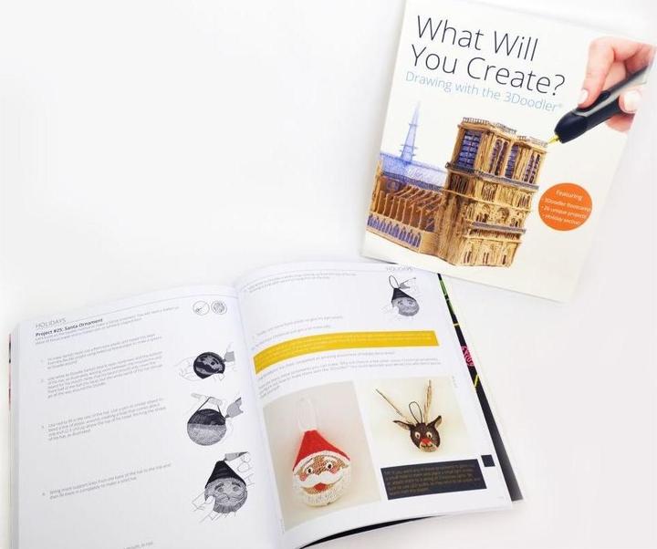Actual product image 3Doodler Book - Knyga of projects in 3D