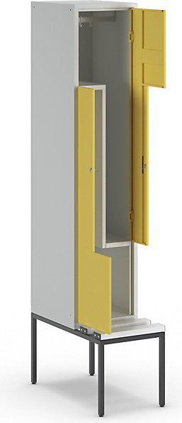 Image du produit Vestiaire Z avec banc (40 cm, 214 cm)
