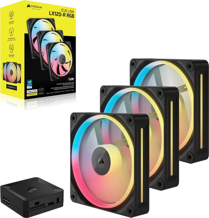 Actual product image Corsair LX120-R (120 mm, 3 x)
