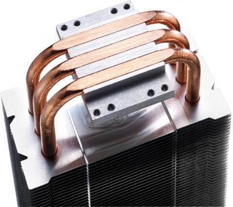 Produktbild Cooler Master Hyper TX3 Evo Universal cooler, 3 x Ø6mm heat-pipes, Intel 775/115x/ and AMD AM x/FM x, 92mm PWM fan