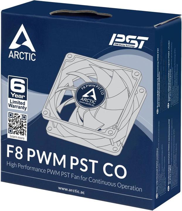 Actual product image Arctic F8 PWM CO fan (AFACO-080PC-GBA01) (80 mm, 1 x)