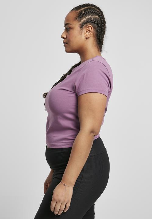 Actual product image Urban Classics Ladies Stretch Jersey Cropped Tee (L)