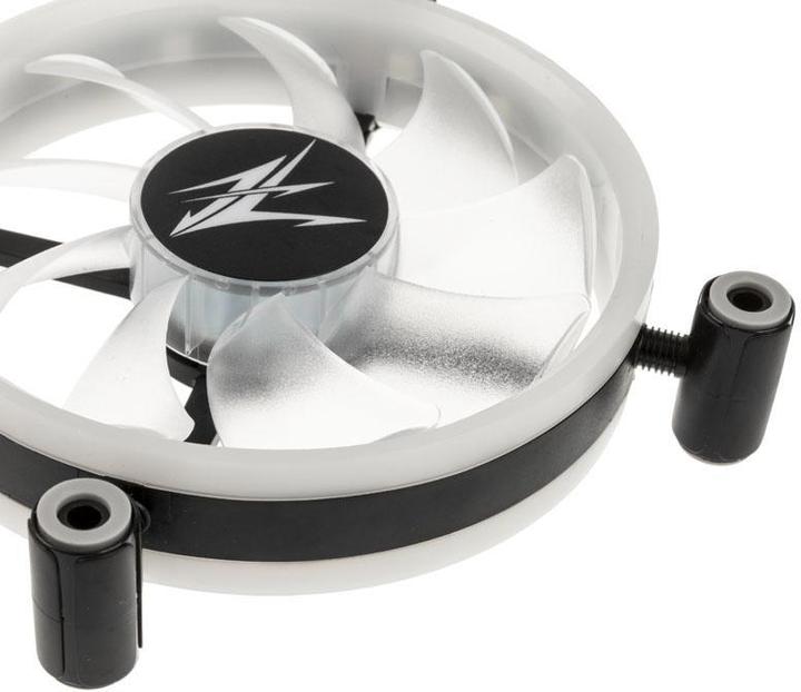 Immagine prodotto Zalman ZM-LF120A3 componente di raffreddamento per computer Per case di computer Ventola 12 cm Nero, bianco (120 mm, 1 x)