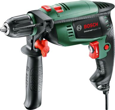 Produktbild Bosch Home & Garden UniversalImpact 700W Bohrhammer + Set X-Line-Zubehör (Netzbetrieb)