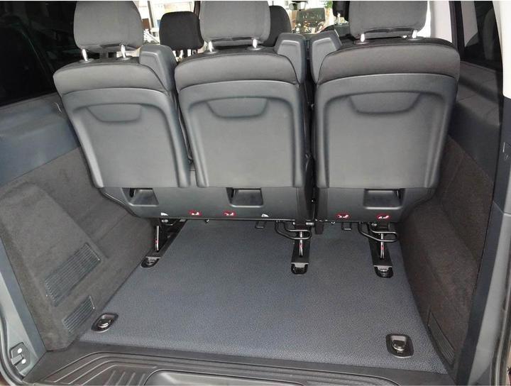 Actual product image ProPlus Boot tray for Mercedes Vito Tourer from 2014 until today (long version) behind 3rd row of seats