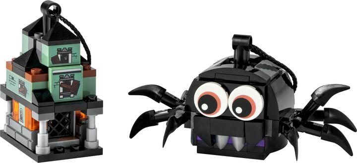 Image du produit LEGO Araignée et maison hantée Halloween (40493)