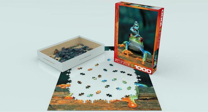Productafbeelding Eurographics Roodoog boomkikker (1000 onderdelen)