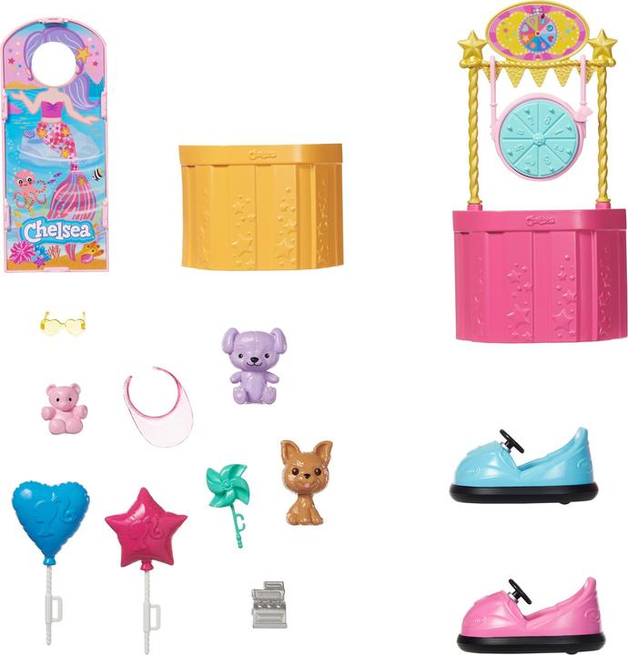 Image du produit Barbie Coffret Chelsea Fête Foraine - Coffret Poupée Mannequin - 3 ans et +