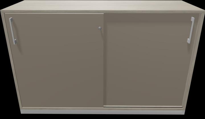 Actual product image Narbutas Choice sliding door cabinet (120 x 40 x 76 cm)