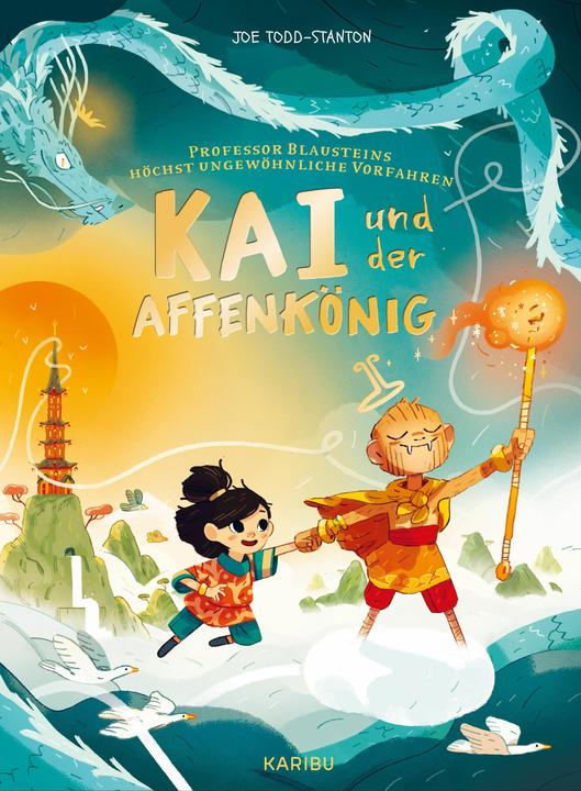 Produktbild Professor Blausteins höchst ungewöhnliche Vorfahren (Band 4) - Kai und der Affenkönig (Deutsch, Joe Todd-Stanton, 2024)