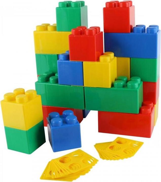 Actual product image Polesie 'Constructor "XXL" 24 parts + connecting parts