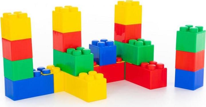 Actual product image Polesie 'Constructor "XXL" 24 parts + connecting parts