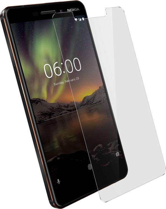 Produktbild Avizar Kristallklare Folie, Glas-Displayschutz (1 Stück, Nokia 6.1)
