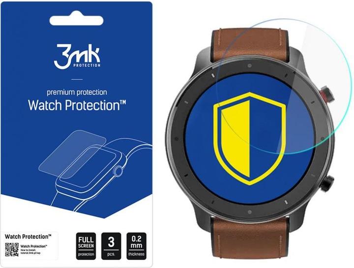 Image du produit 3MK hybrid glass Watch Protection FG for Xiaomi Amazfit GTR 47mm