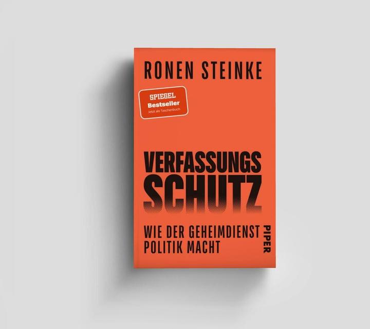 Actual product image Verfassungsschutz (German, Ronen Steinke, 2025)