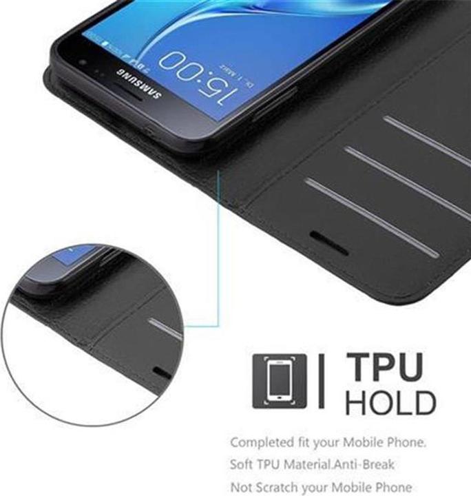 Produktbild Cadorabo Book mit Standfunktion Cover (Samsung Galaxy J3)