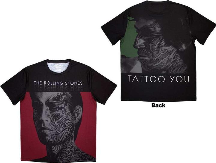 Immagine prodotto The Rolling Stones Stampa Tattoo You Back, stampa a sublimazione (XL)